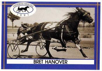 1991 Harness Heroes #4 Bret Hanover Front